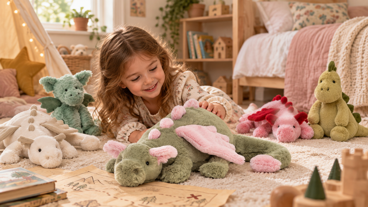 Malachy Dragon: A Magical Plush Friend for Cozy Adventures