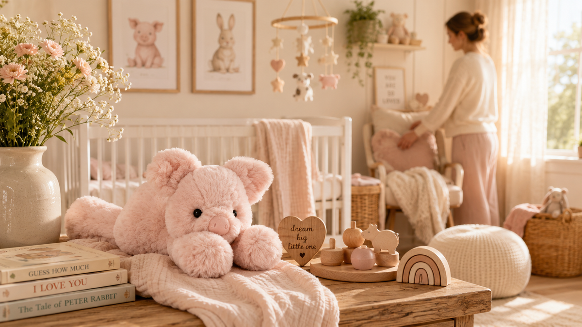 Cow Plush Toys for Nursery Displays