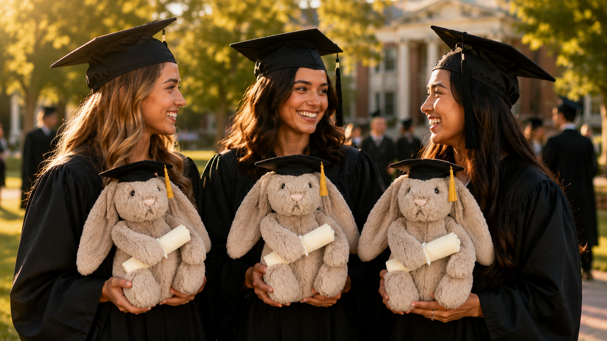 Why Khaki Bunny Graduation Plush Toys Make Memorable Graduation Gifts