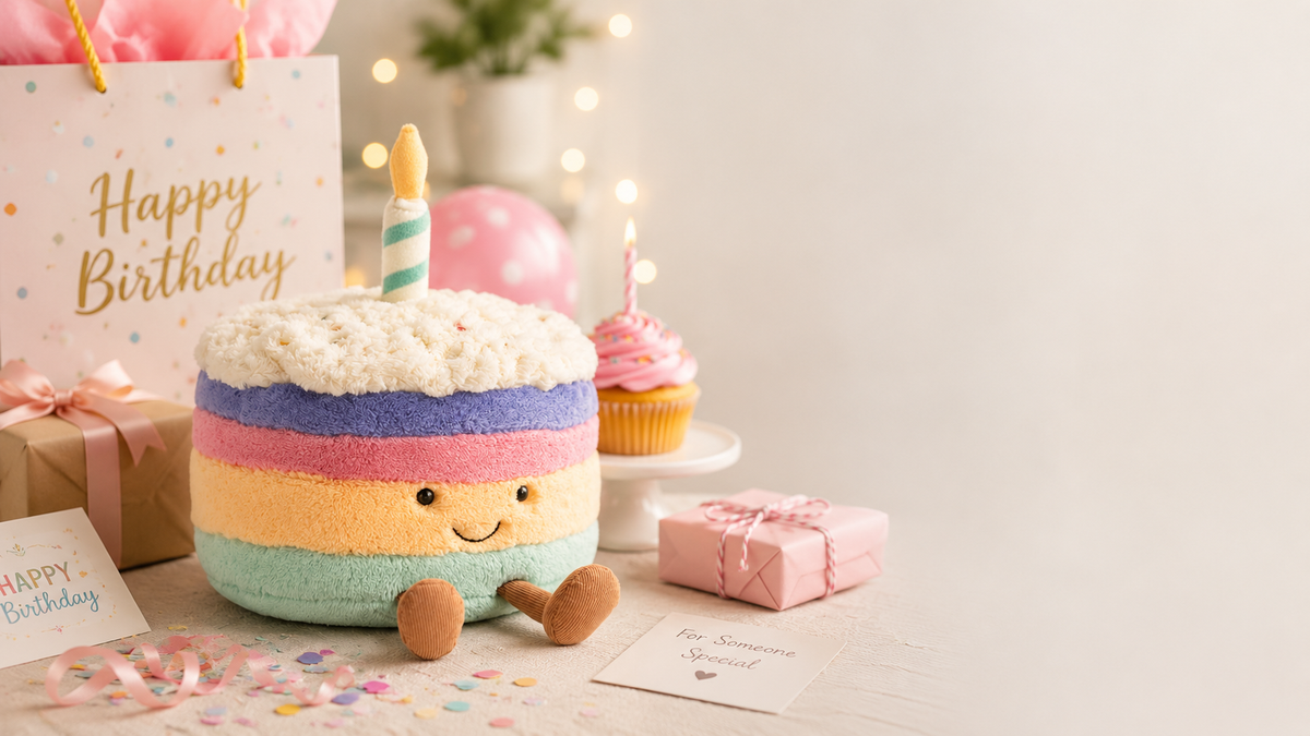 Birthday Gift Ideas Featuring Cake Plush Toys