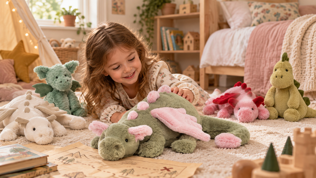 Malachy Dragon: A Magical Plush Friend for Cozy Adventures
