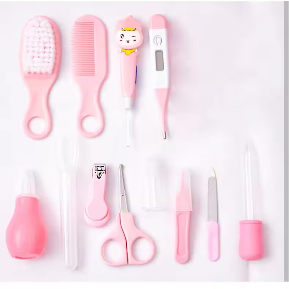 Newborn Baby Grooming Kit – 12 Piece Baby Care & Healthcare Set with Storage Case