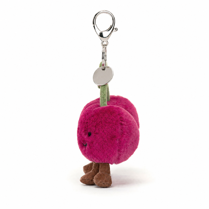Red Cherries Bag Charm