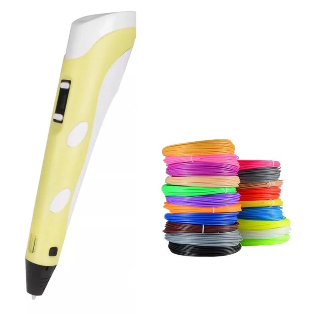3D Printing Pen – Adjustable Speed Drawing Pen with Filament