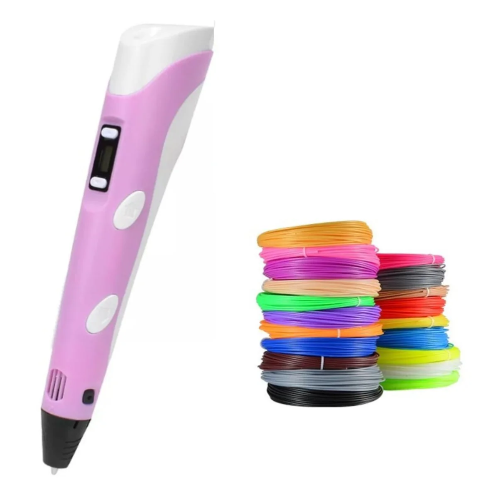 3D Printing Pen – Adjustable Speed Drawing Pen with Filament