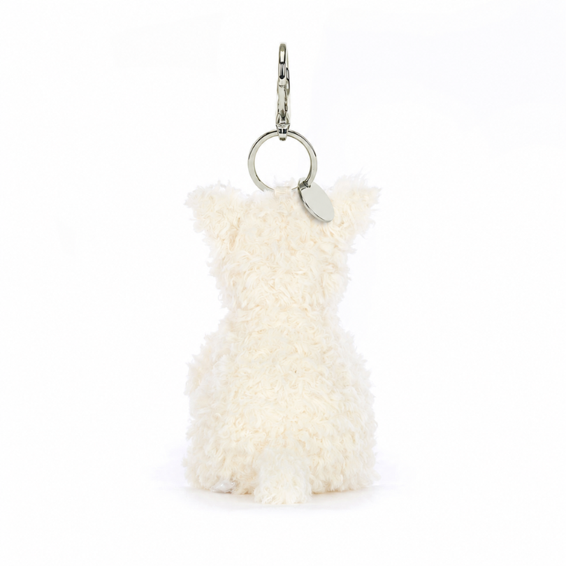 Cream Scottie Dog Bag Charm