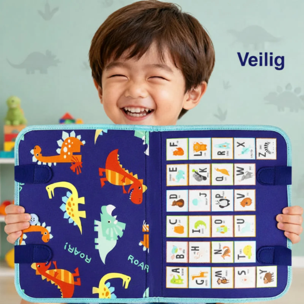 7-in-1 Montessori Busy Board – Portable Learning & Fine Motor Skills Activity Toy for Kids