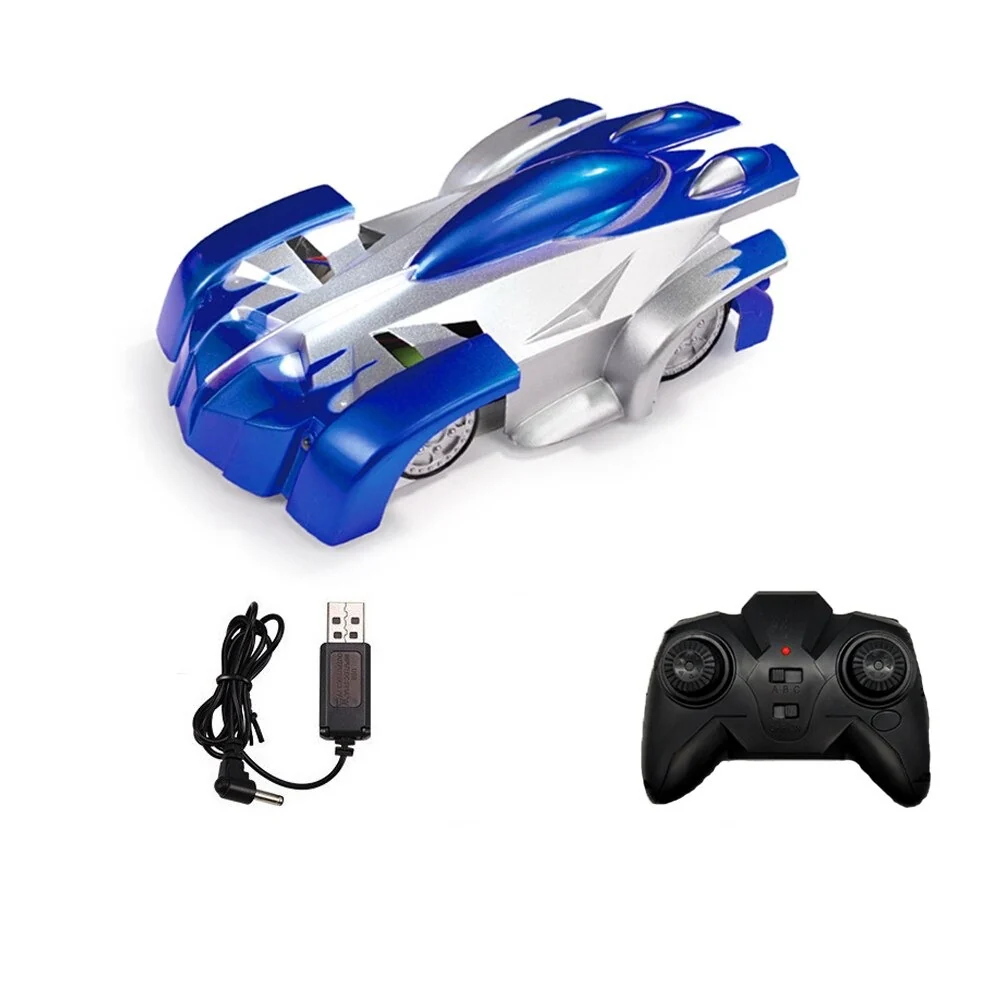 Anti-Gravity RC Car – Remote Control Wall Climbing Stunt Car with 360° Rotation