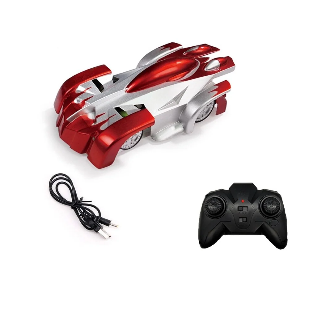 Anti-Gravity RC Car – Remote Control Wall Climbing Stunt Car with 360° Rotation