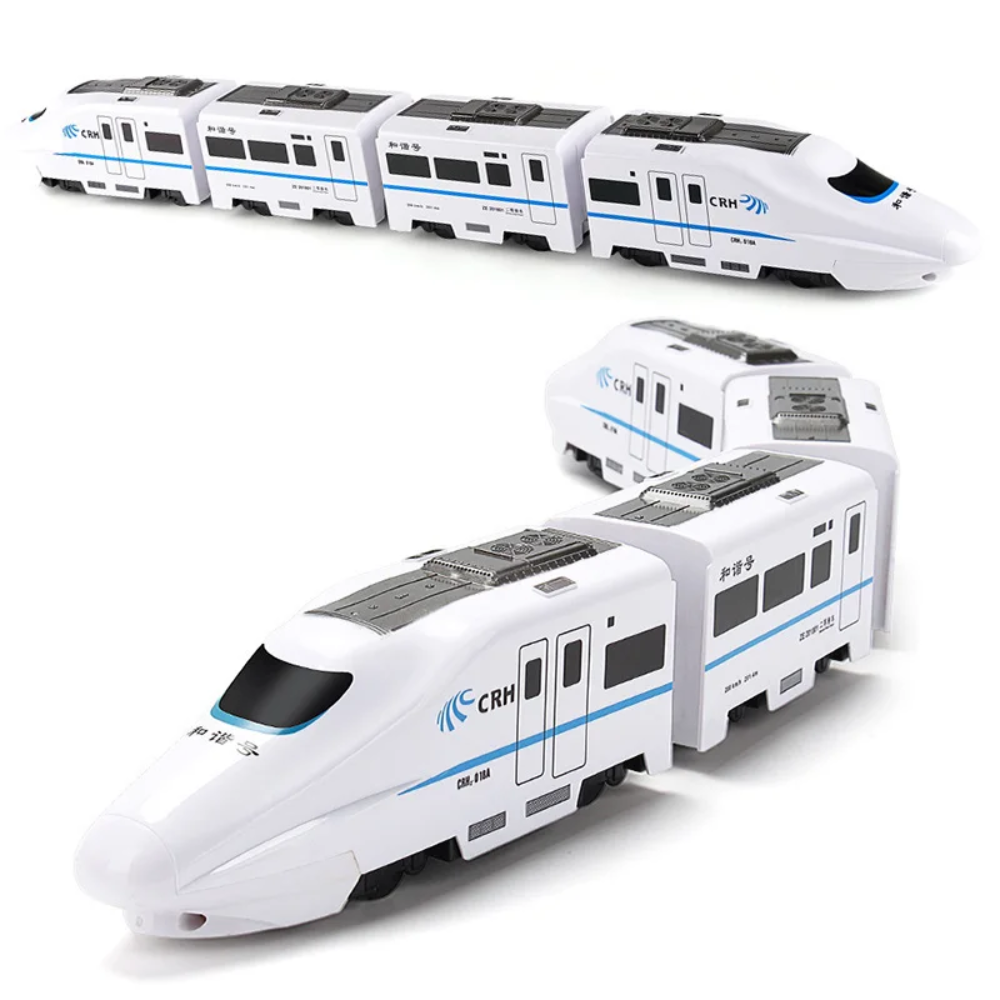 Automatic Toy Train – Self-Driving Electric Train with Lights & Obstacle Avoidance
