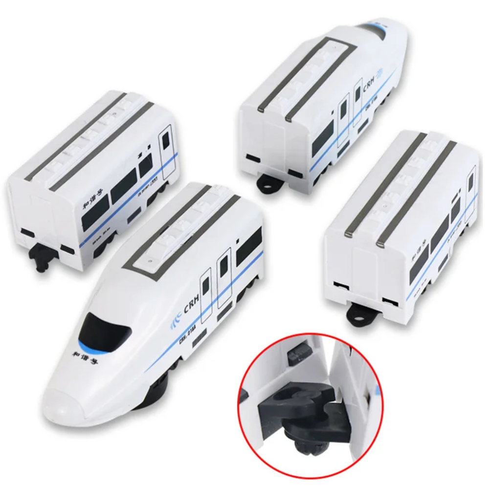 Automatic Toy Train – Self-Driving Electric Train with Lights & Obstacle Avoidance