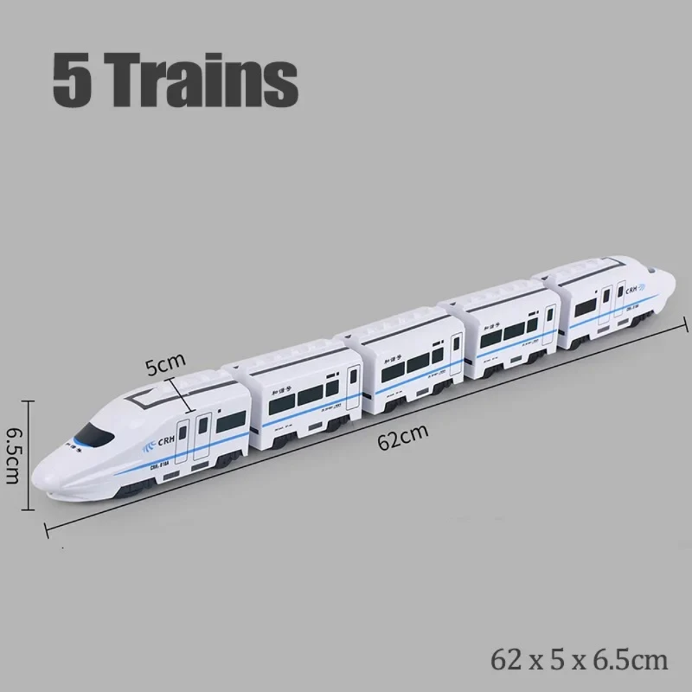 Automatic Toy Train – Self-Driving Electric Train with Lights & Obstacle Avoidance