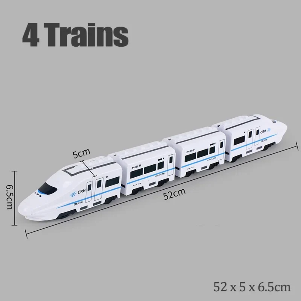 Automatic Toy Train – Self-Driving Electric Train with Lights & Obstacle Avoidance