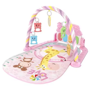 Baby Activity Gym with Piano & Play Mat for Newborns (0-12 Months)