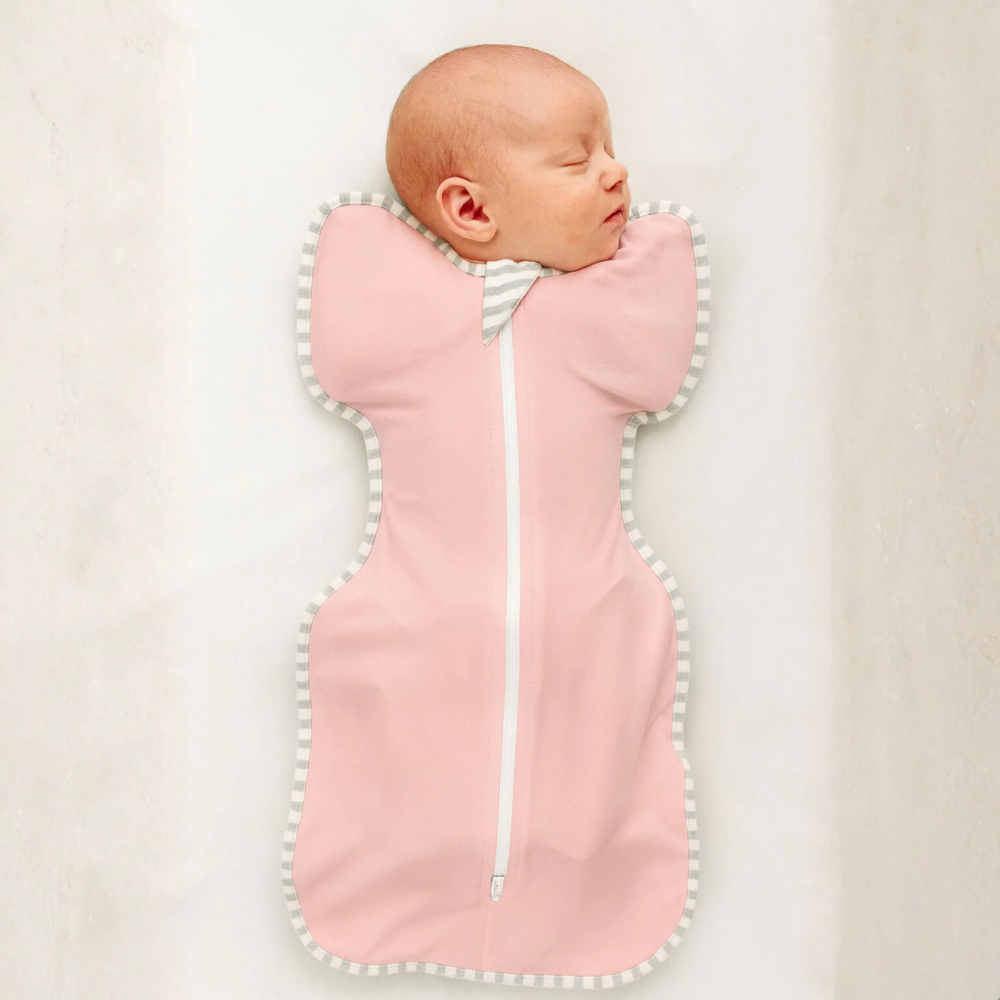 Baby Arms Up Swaddle Sleeping Bag – Soft Cotton Zip-Up Wrap
