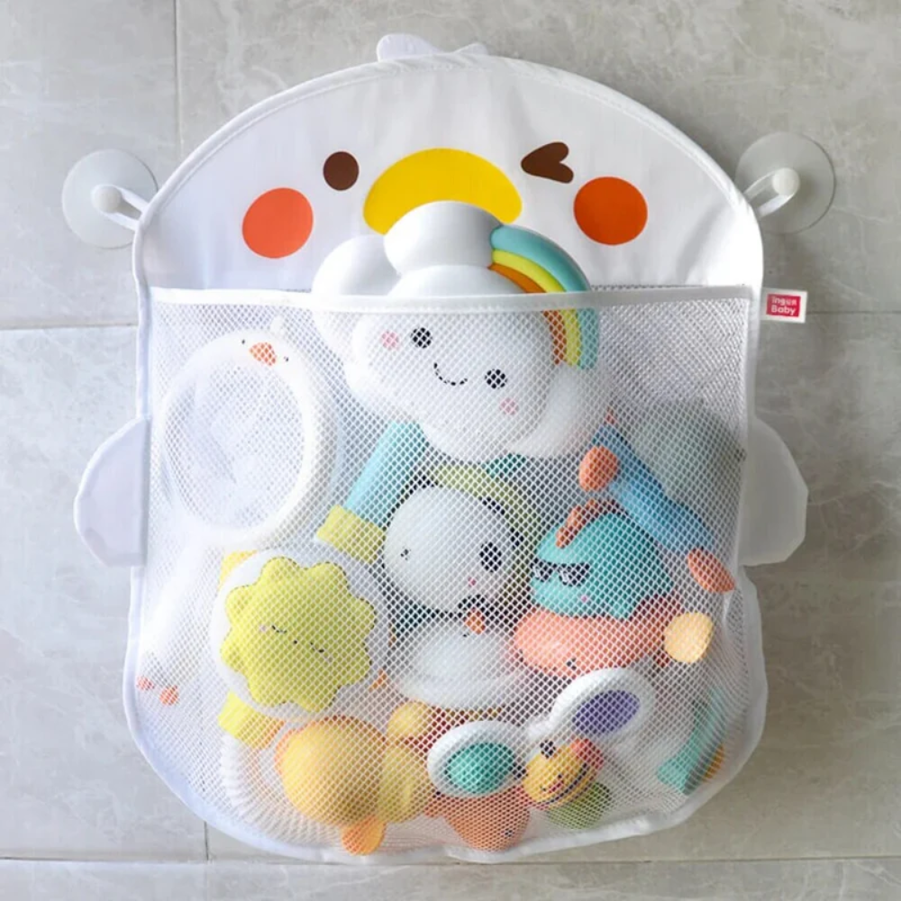 Baby Bath Toy Storage Bag | Bathroom Organizer