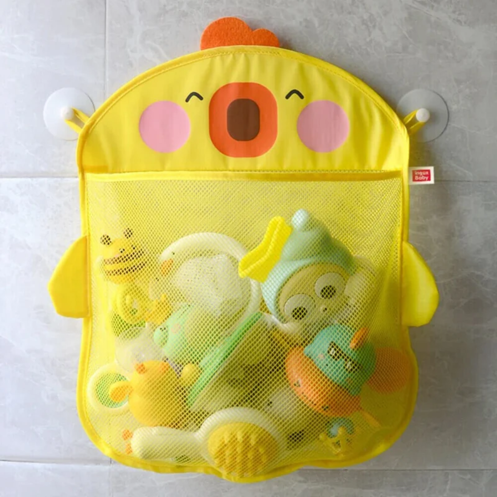 Baby Bath Toy Storage Bag | Bathroom Organizer
