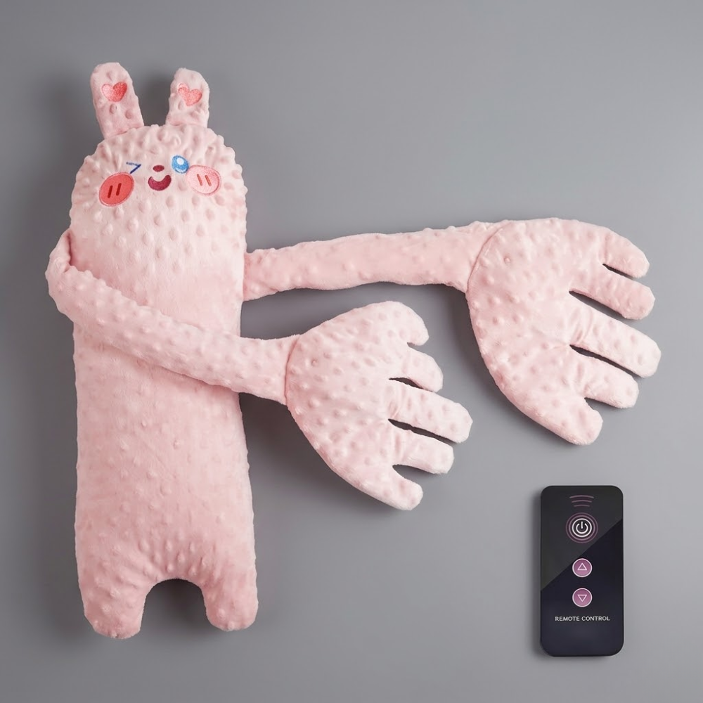 Baby Sleep Patting Pillow – Plush Soothing Sleep Aid with Remote Control