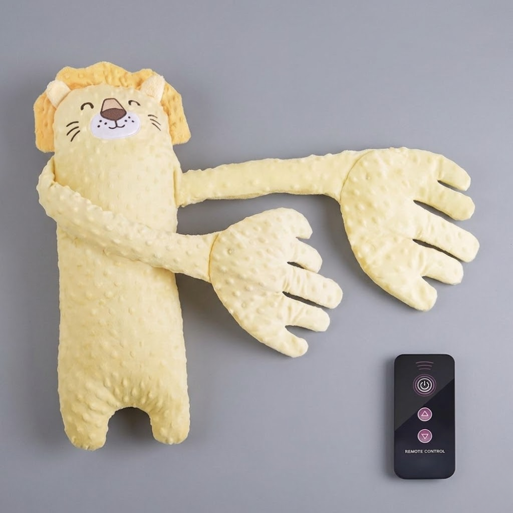 Baby Sleep Patting Pillow – Plush Soothing Sleep Aid with Remote Control