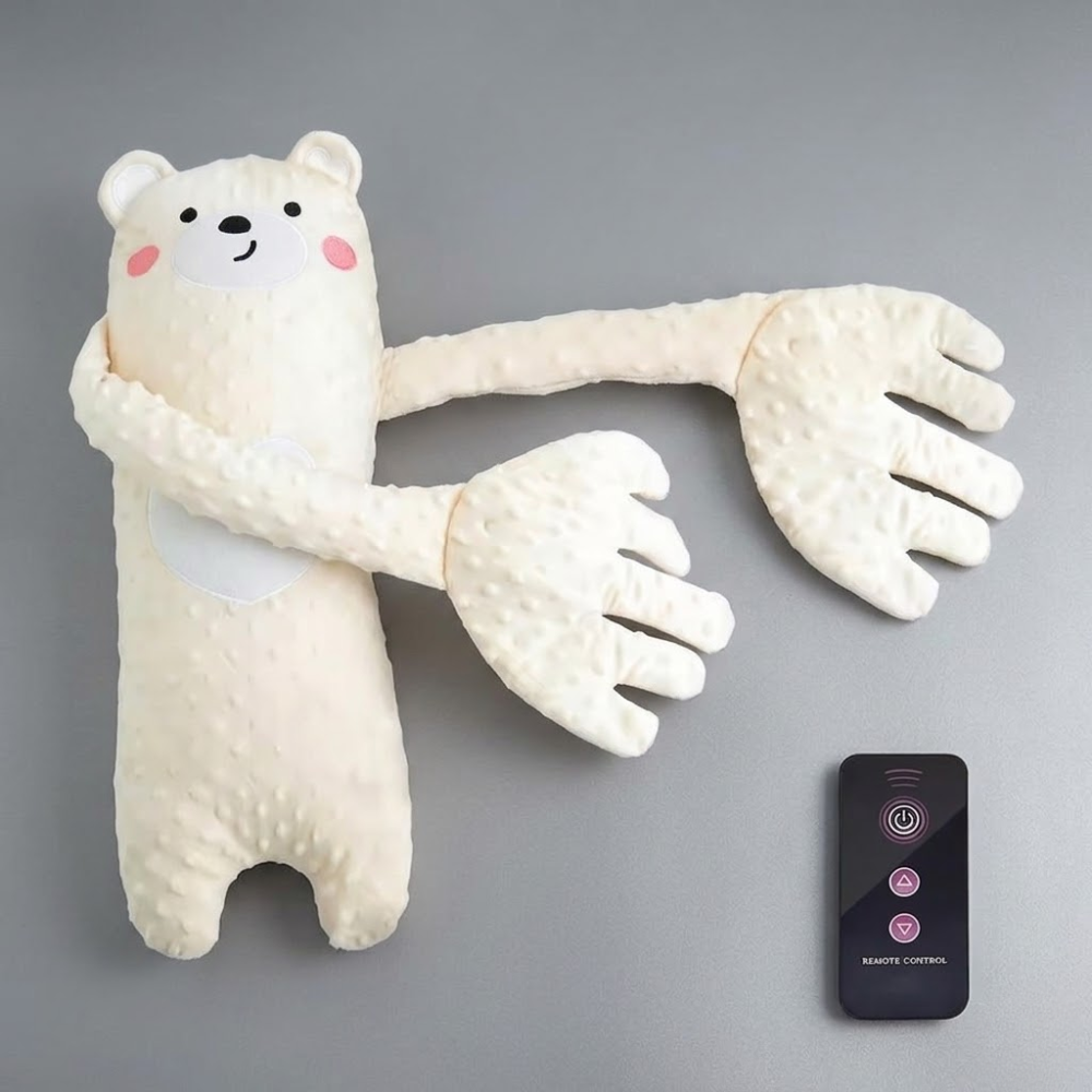 Baby Sleep Patting Pillow – Plush Soothing Sleep Aid with Remote Control