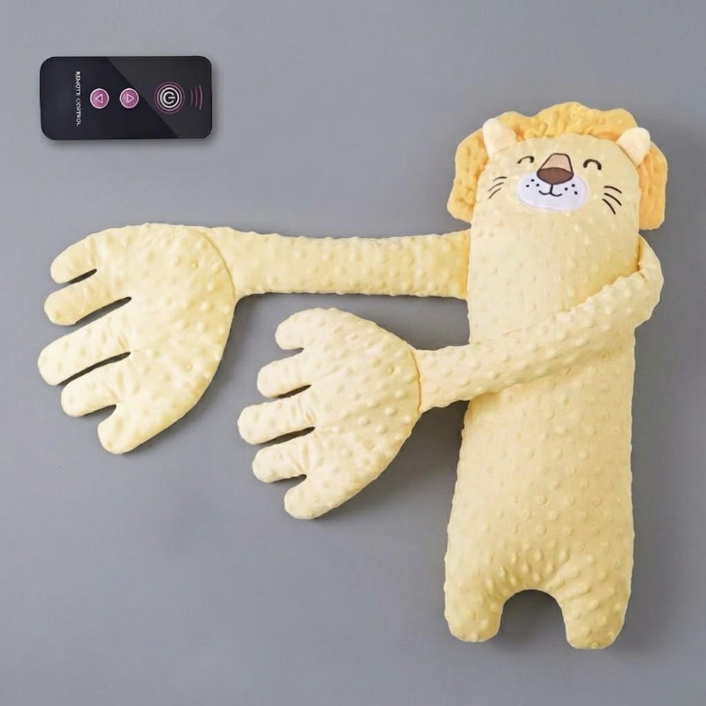 Baby Sleep Patting Pillow – Plush Soothing Sleep Aid with Remote Control