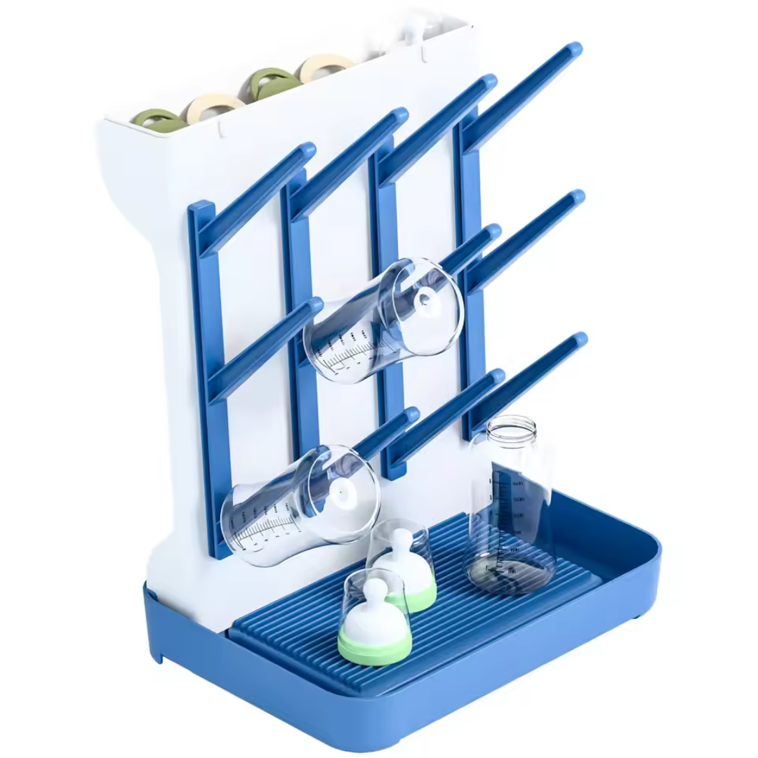 Baby Bottle Drying Rack Vertical | Space Saving Design