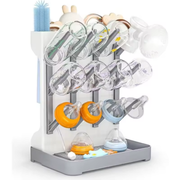 Baby Bottle Drying Rack Vertical | Space Saving Design