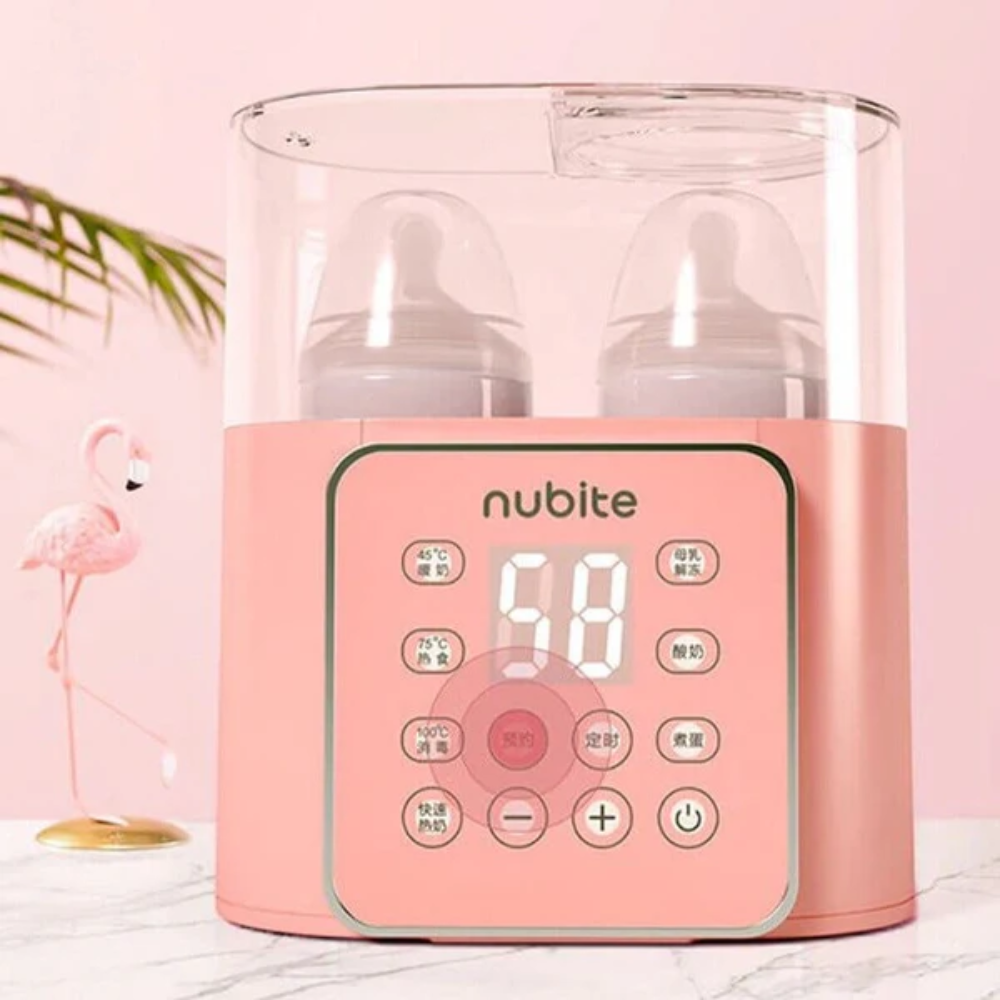 Electric Baby Bottle Warmer with LCD Display | Digital Thermostat Control