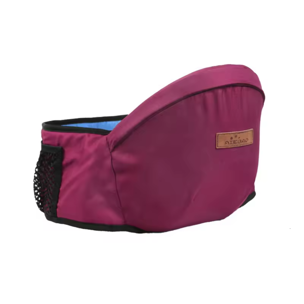 Adjustable Baby Carrier with Hip Seat – Front & Back Ergonomic Baby Carrier with Storage Pocket