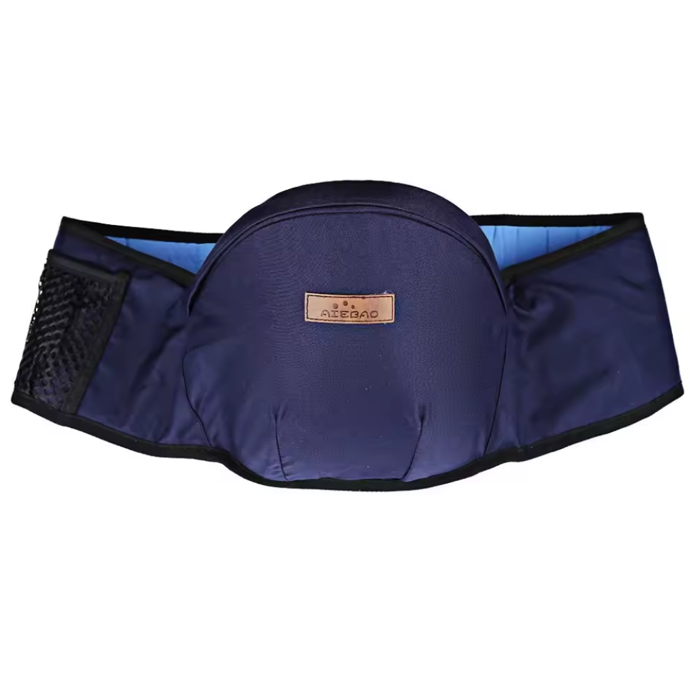 Adjustable Baby Carrier with Hip Seat – Front & Back Ergonomic Baby Carrier with Storage Pocket