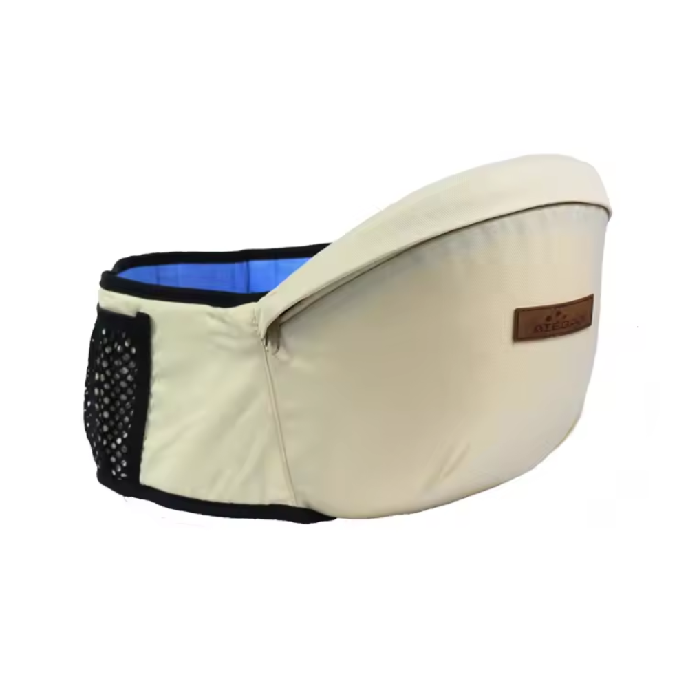 Adjustable Baby Carrier with Hip Seat – Front & Back Ergonomic Baby Carrier with Storage Pocket