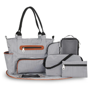 Baby Diaper Bag Set Multi Compartment | 7 Piece Travel Set
