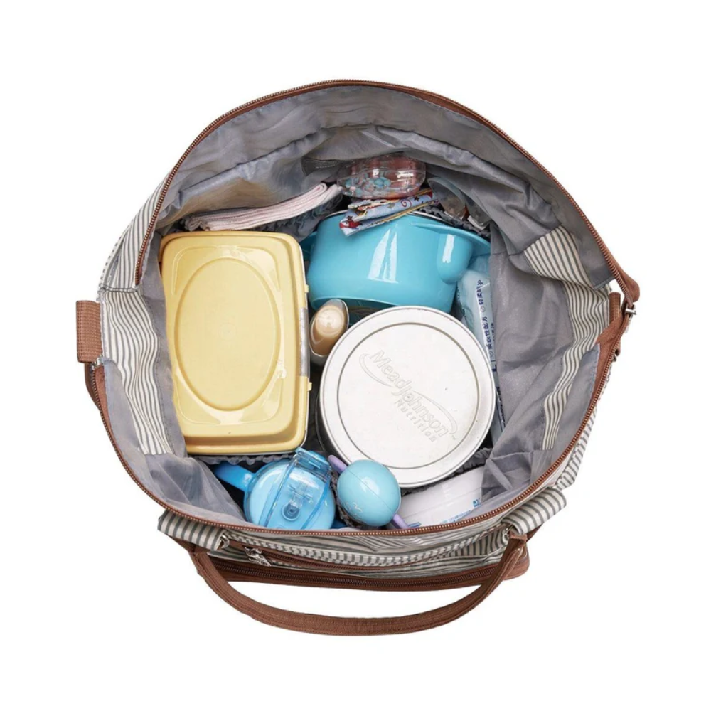 Baby Diaper Bag Set Multi Compartment | 7 Piece Travel Set