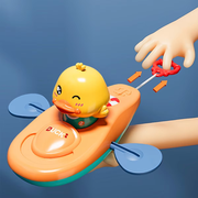 Baby Duck Bath Toy with Kayak – Floating Water Toy for Bath & Pool
