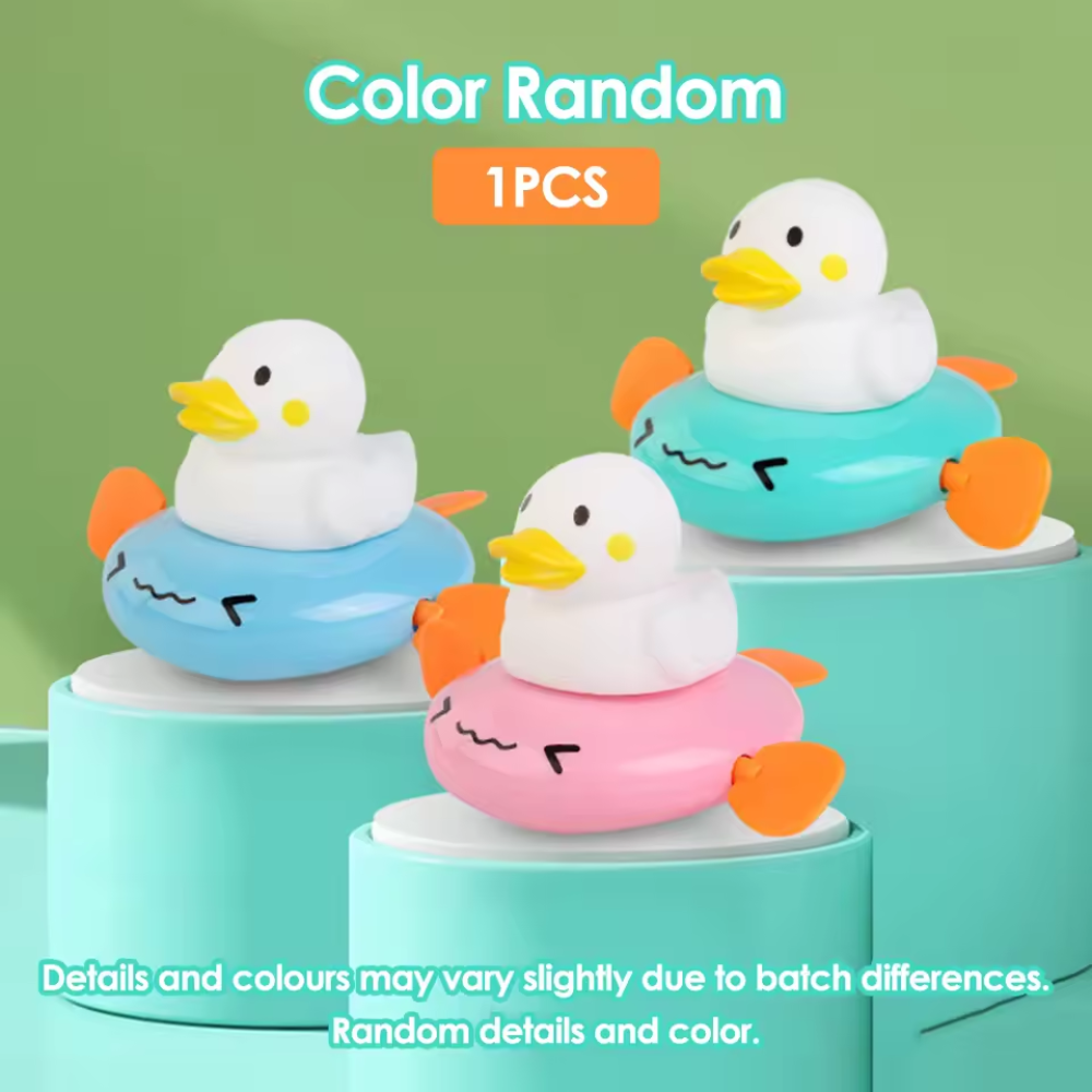 Baby Duck Bath Toy with Kayak – Floating Water Toy for Bath & Pool