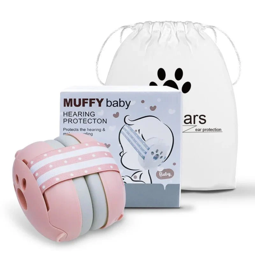 Baby Ear Protection Headphones – Adjustable Baby Ear Defenders for Noise Reduction
