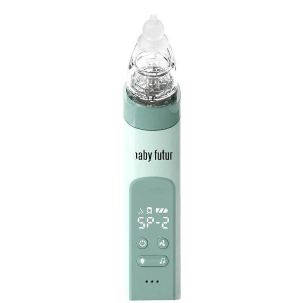 Electric Baby Nasal Aspirator – Baby Nose Cleaner with Silicone Tips