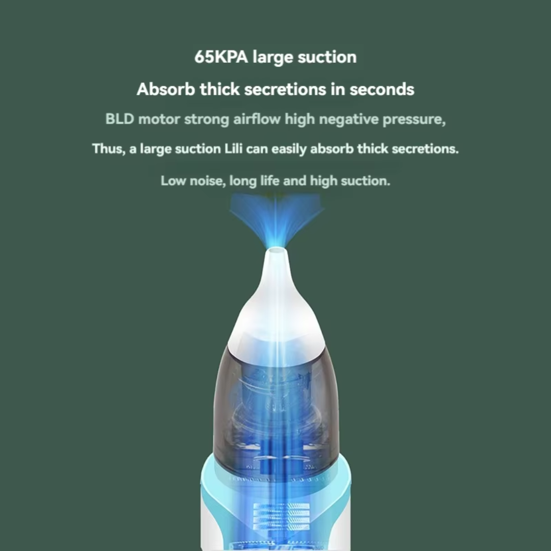 Electric Nasal Aspirator Baby Nose Cleaner | USB Rechargeable