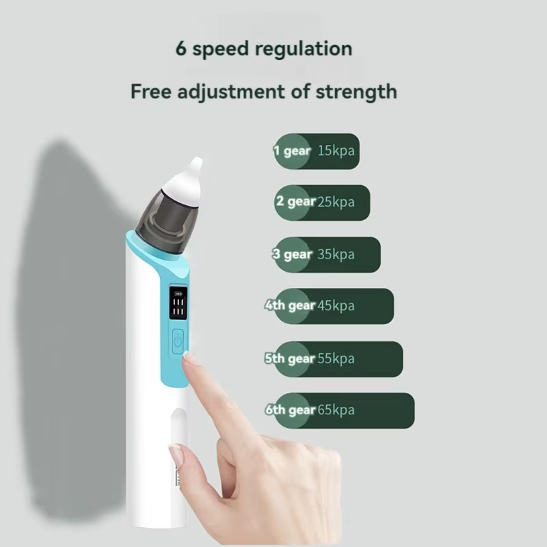 Electric Nasal Aspirator Baby Nose Cleaner | USB Rechargeable