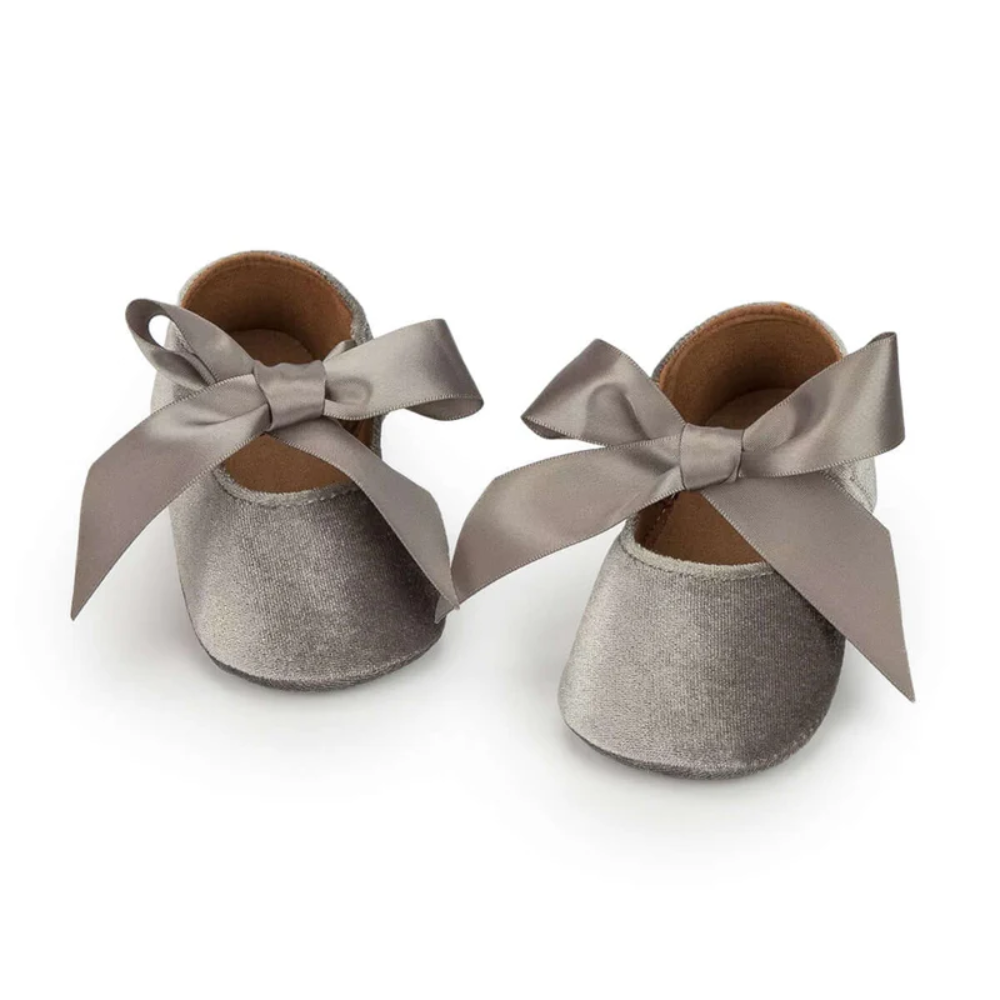 Baby Girls Mary Jane Bow Shoes Soft Sole | Strap