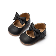 Baby Girls Strap Shoes Soft Sole Crib Shoes | Closed Toe
