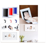 Baby Handprint & Footprint Kit – Clean Touch Ink Pad Keepsake Set