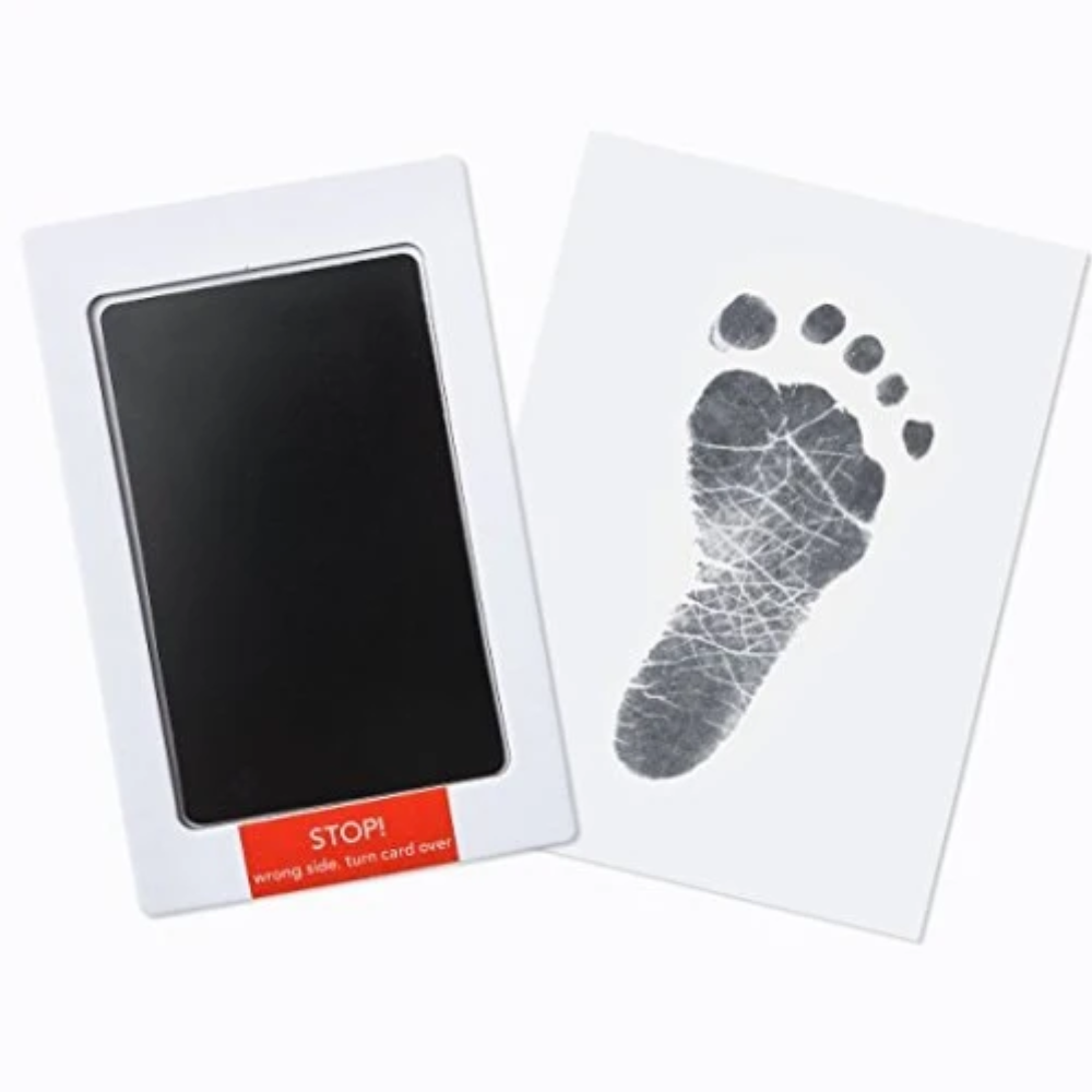 Baby Handprint & Footprint Kit – Clean Touch Ink Pad Keepsake Set