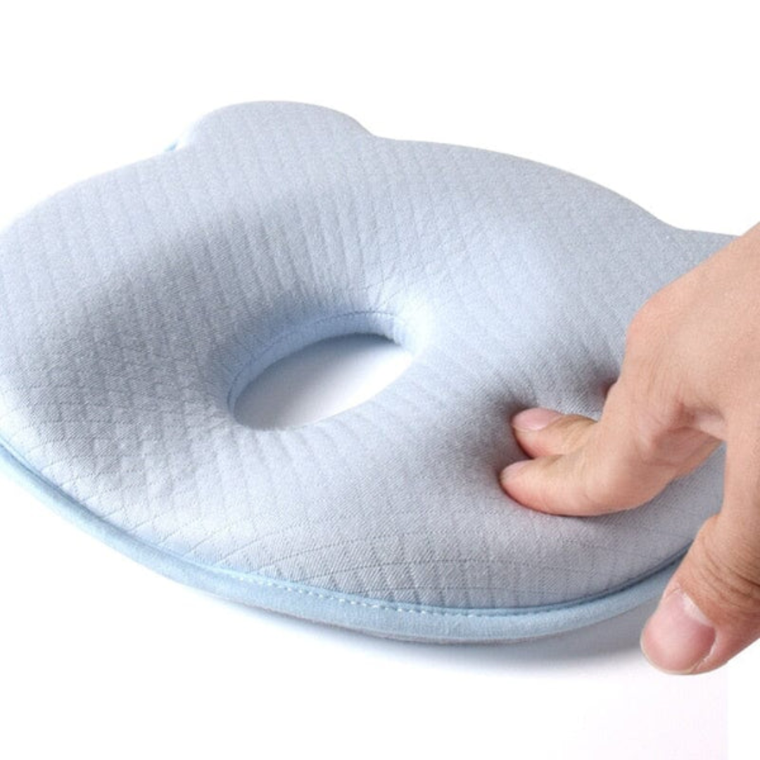 Baby Head Support Pillow Memory Foam | Contoured Design