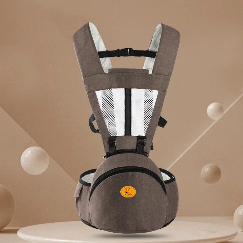 Infant Baby Carrier with Hip Seat Storage | Adjustable Strap