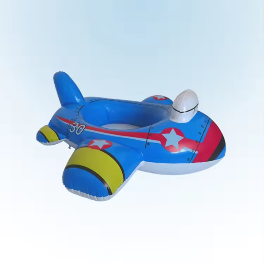 Baby Inflatable Police Car Swim Ring – Kids Pool Float Seat for Water Play