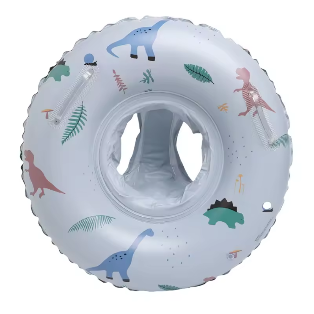 Baby Inflatable Swim Ring with Sunshade – Pool Float for Infants