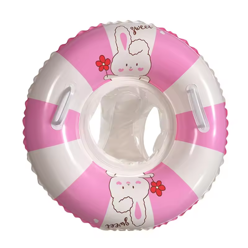 Baby Inflatable Swim Ring with Sunshade – Pool Float for Infants