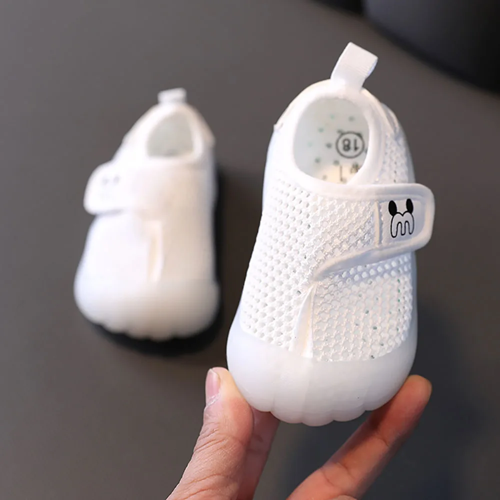 Baby Mesh Walking Shoes – Lightweight Non-Slip Sneakers