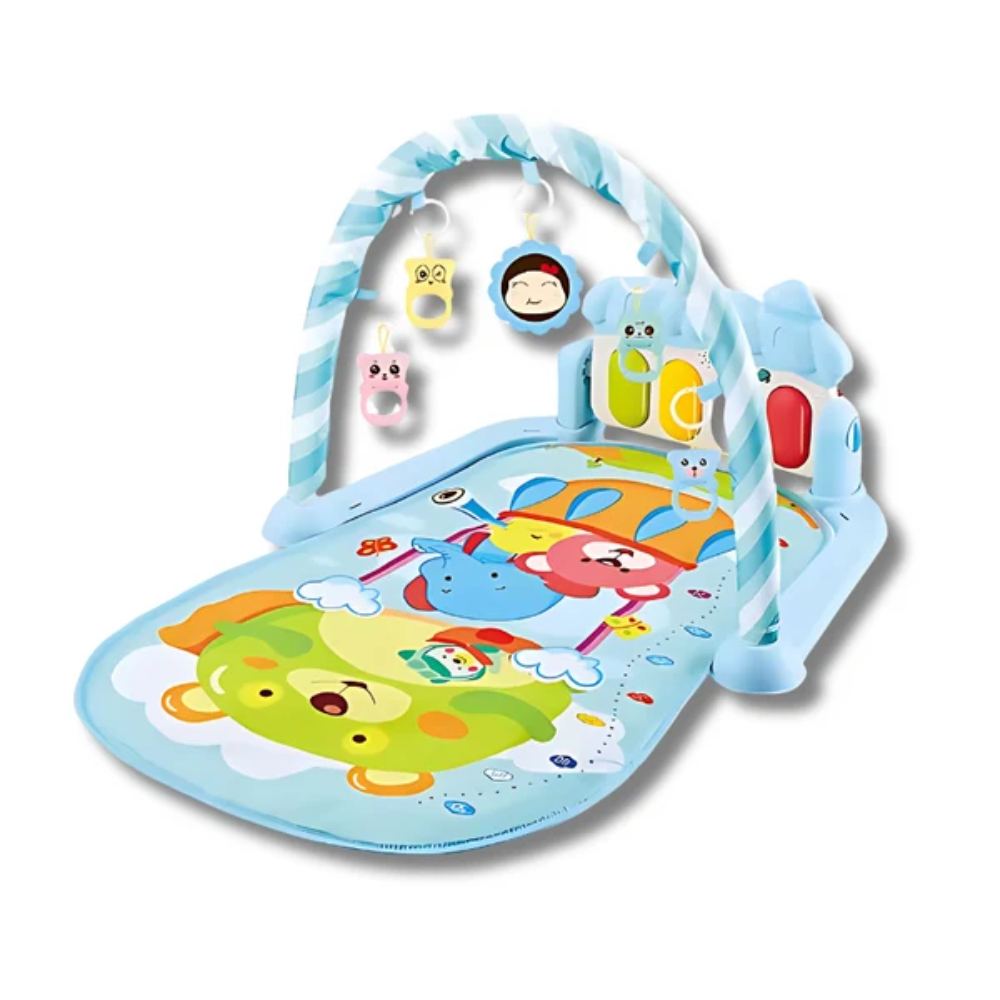 Baby Musical Play Mat – Interactive Activity Gym with Music and Sensory Play Features